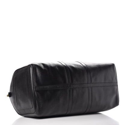 Louis Vuitton Epi Keepall 55 Black 4 of 26
