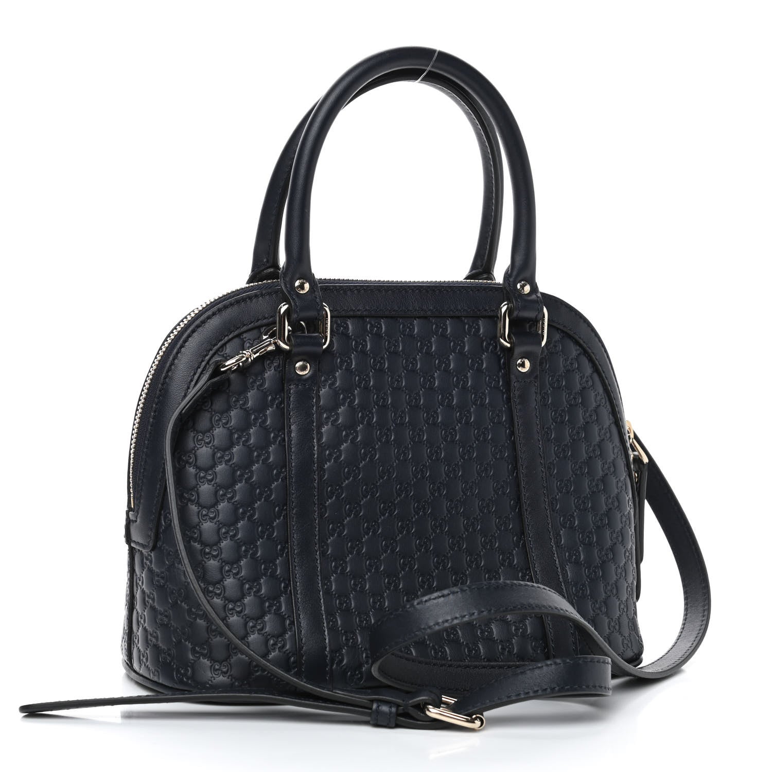 Gucci Soft Microguccissima Mini Dome Bag Blue 2 of 5