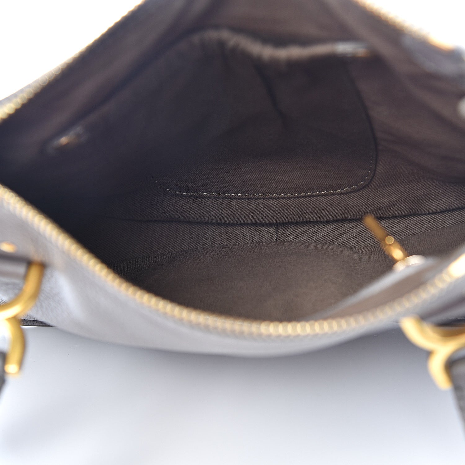 Chloe Calfskin Small Marcie Satchel Cashmere Grey 4 of 8