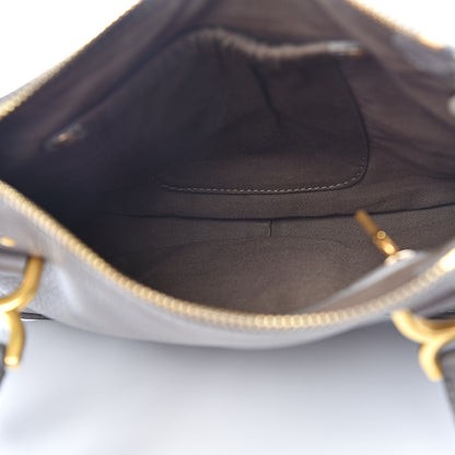Chloe Calfskin Small Marcie Satchel Cashmere Grey 4 of 8