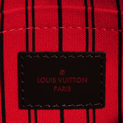 Louis Vuitton Damier Ebene Neverfull MM GM Pochette 5 of 8