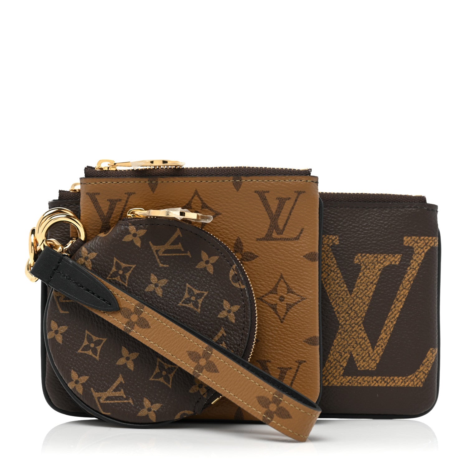 Louis Vuitton Reverse Monogram Giant Trio Pouch 1 of 11