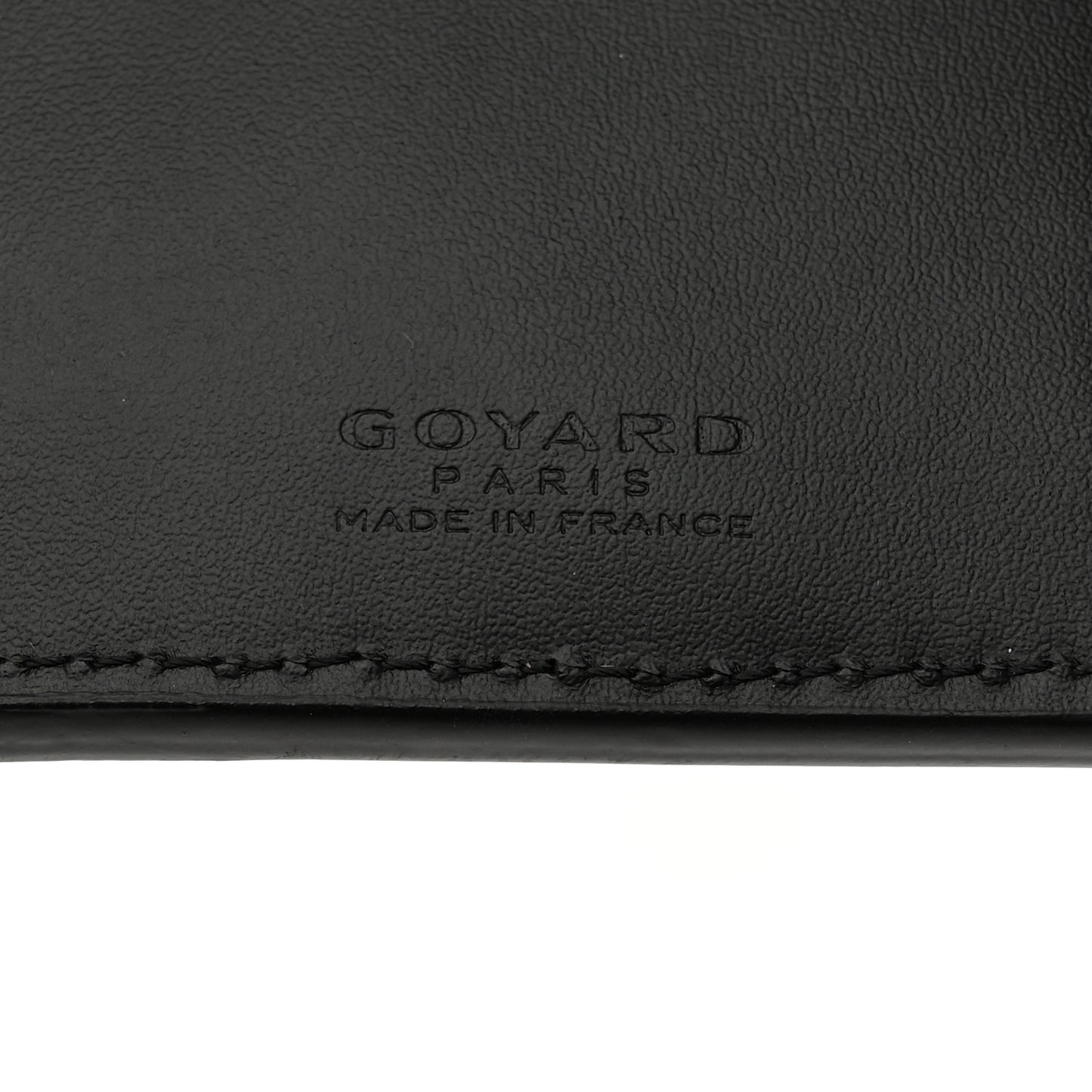 Goyardine Saint-Gabriel Compact Wallet Black