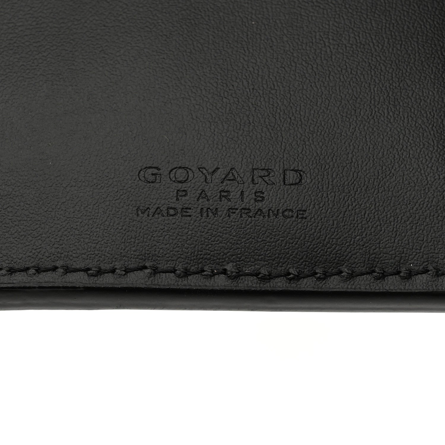 Goyard Goyardine Saint-Gabriel Compact Wallet Black 6 of 7
