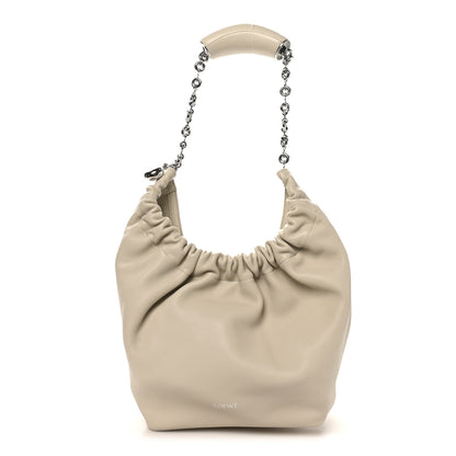 Loewe Buttery Nappa Lambskin Small Squeeze Bag Sea Salt 1 of 9