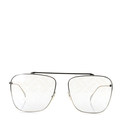 Fendi Metal Aviator Sunglasses FF0406/S Gold 2 of 6