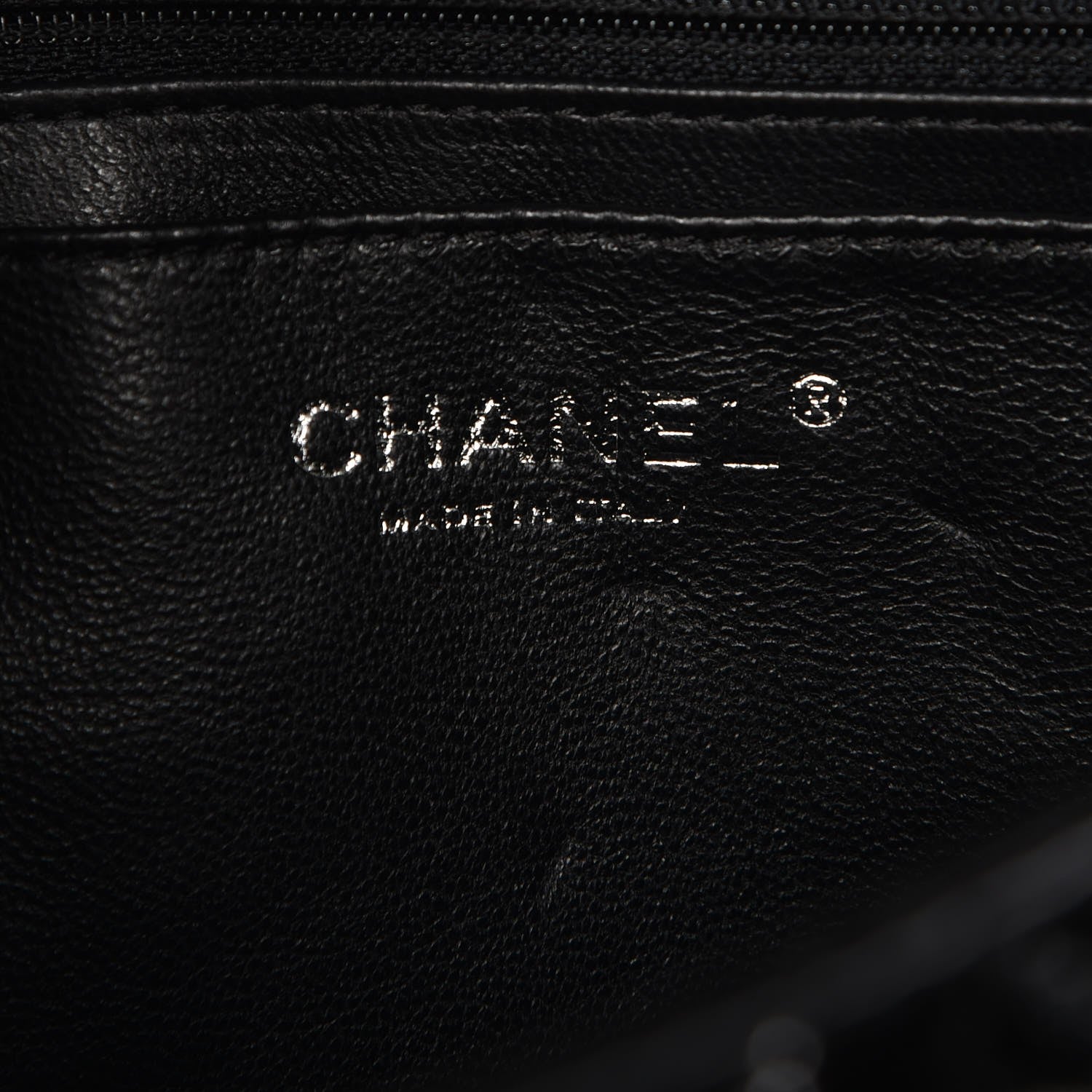 Chanel Patent Quilted Jumbo Single Flap Black 7 of 8
