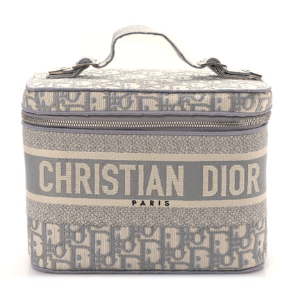 Christian Dior Oblique Diortravel Vanity Case Grey 1 of 8