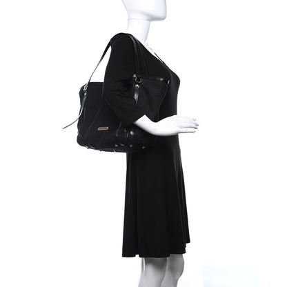 Burberry Canvas Small Canterbury Tote Black 2 of 10