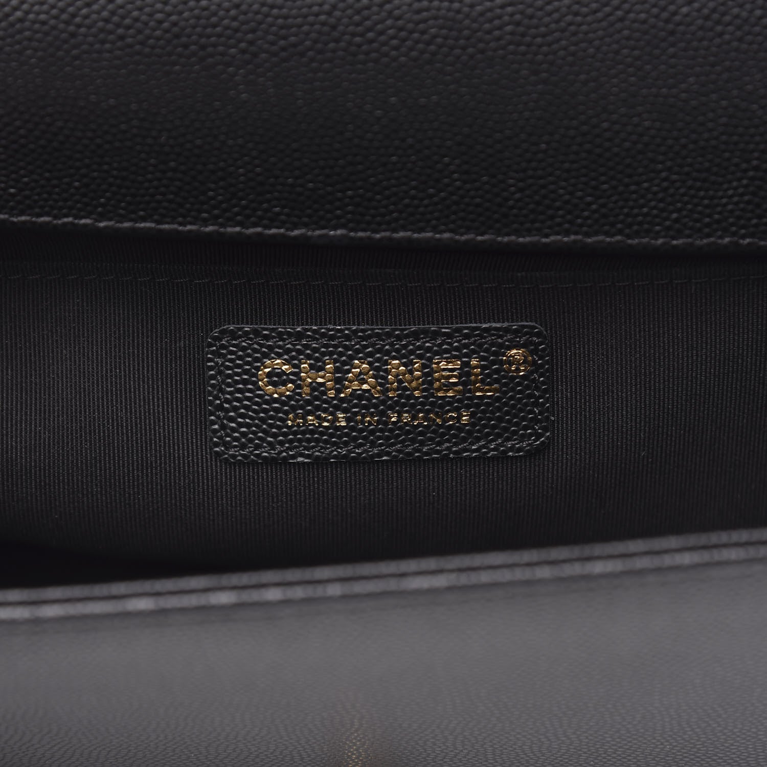 Chanel Caviar Quilted Medium Boy Flap Black 6 of 12