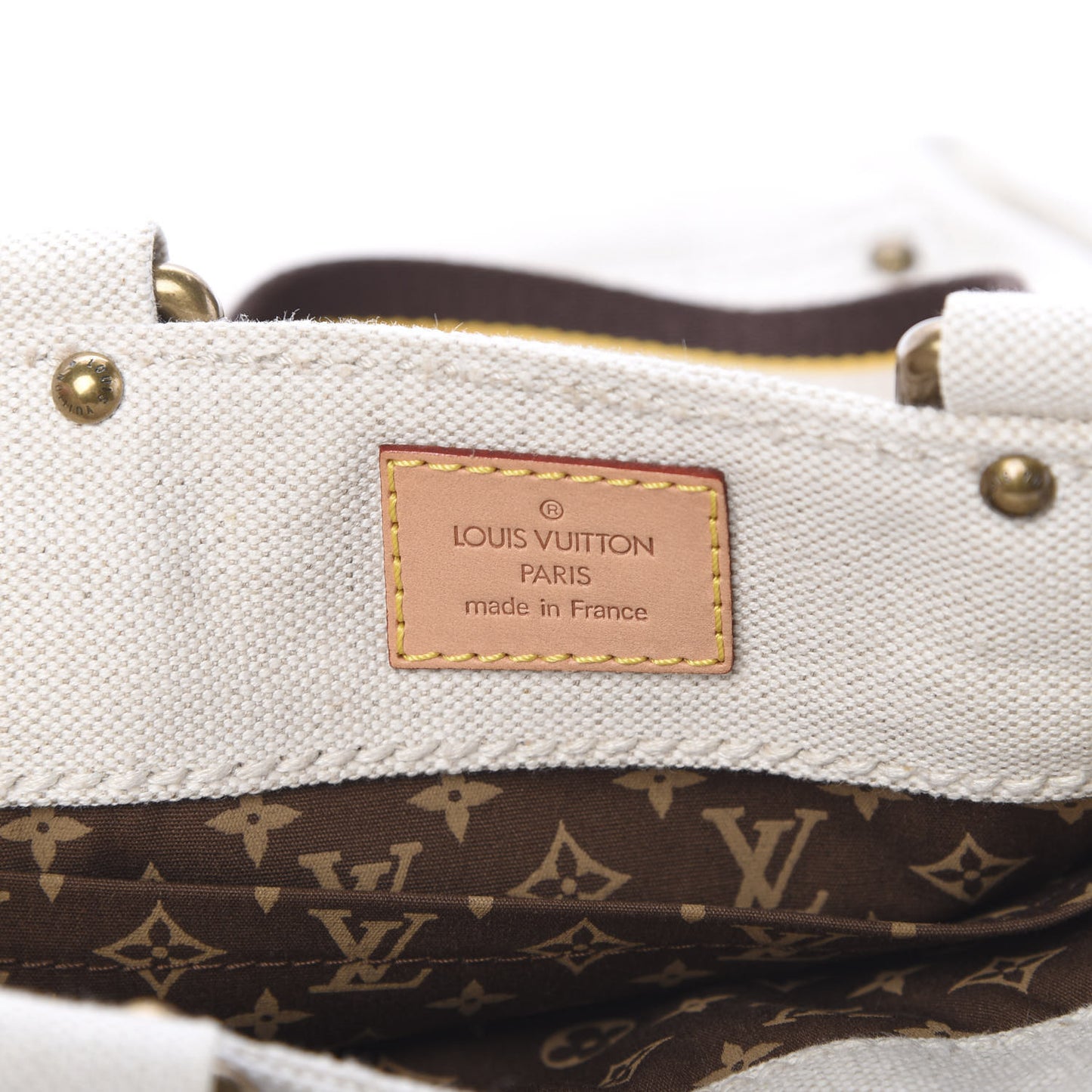 Toile Globe Shopper Cabas PM Blue