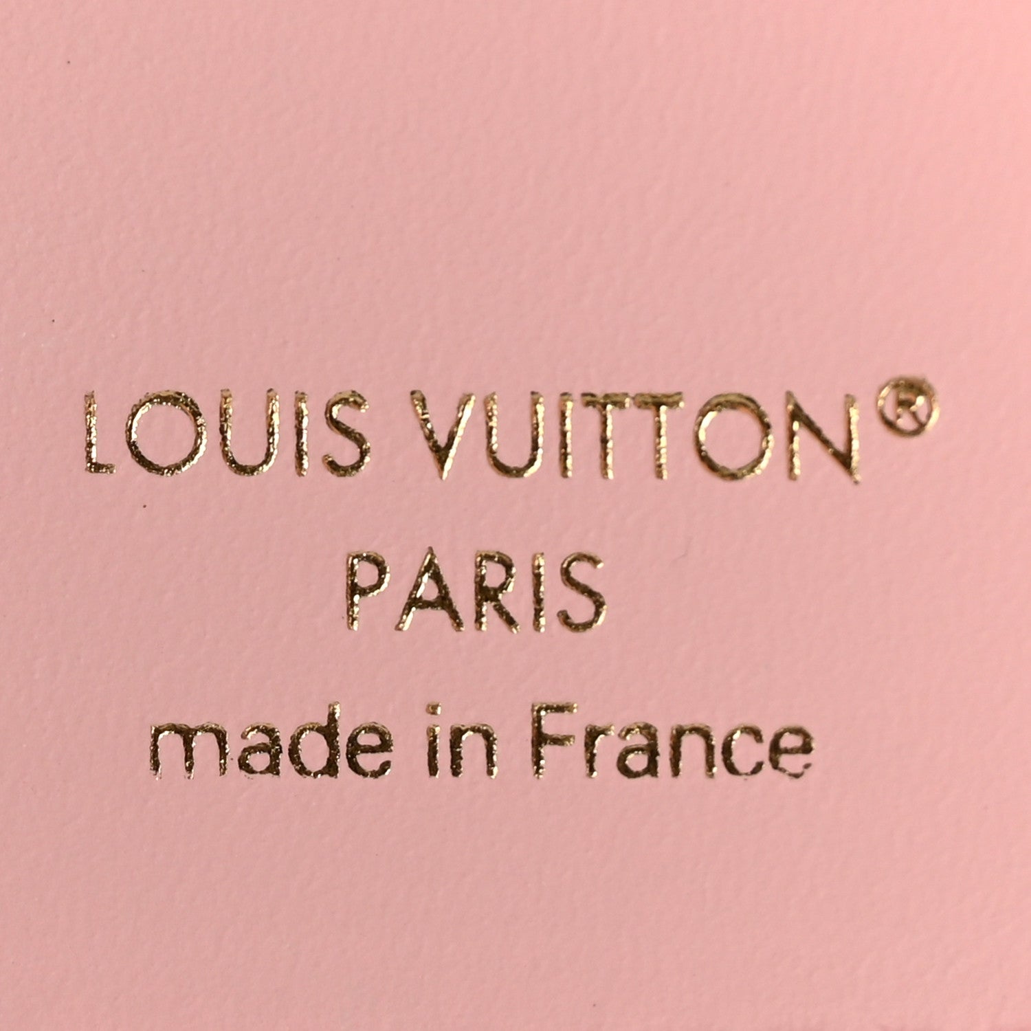Louis Vuitton Calfskin Nanogram Embossed Victorine Wallet Light Bliss 6 of 6