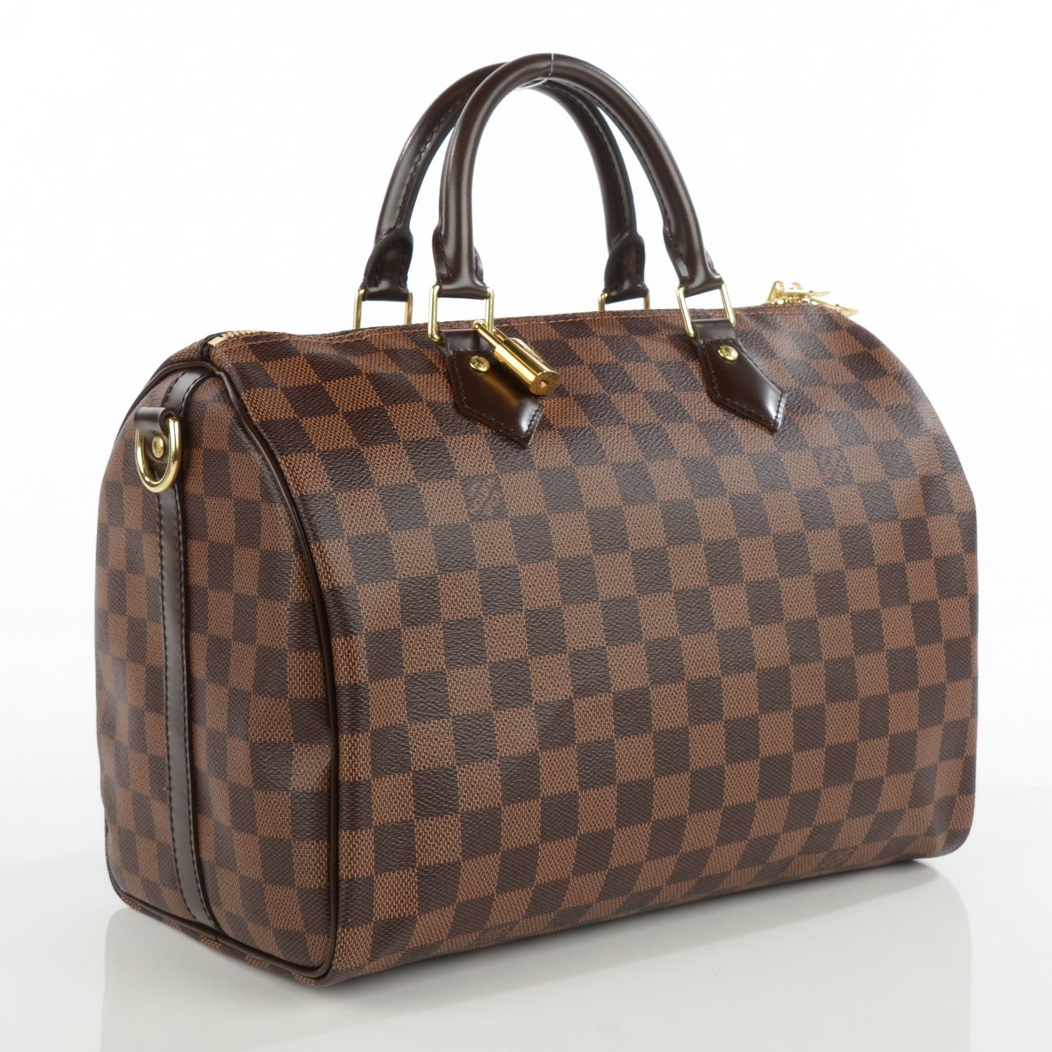 Louis Vuitton Damier Ebene Speedy Bandouliere 30 3 of 8