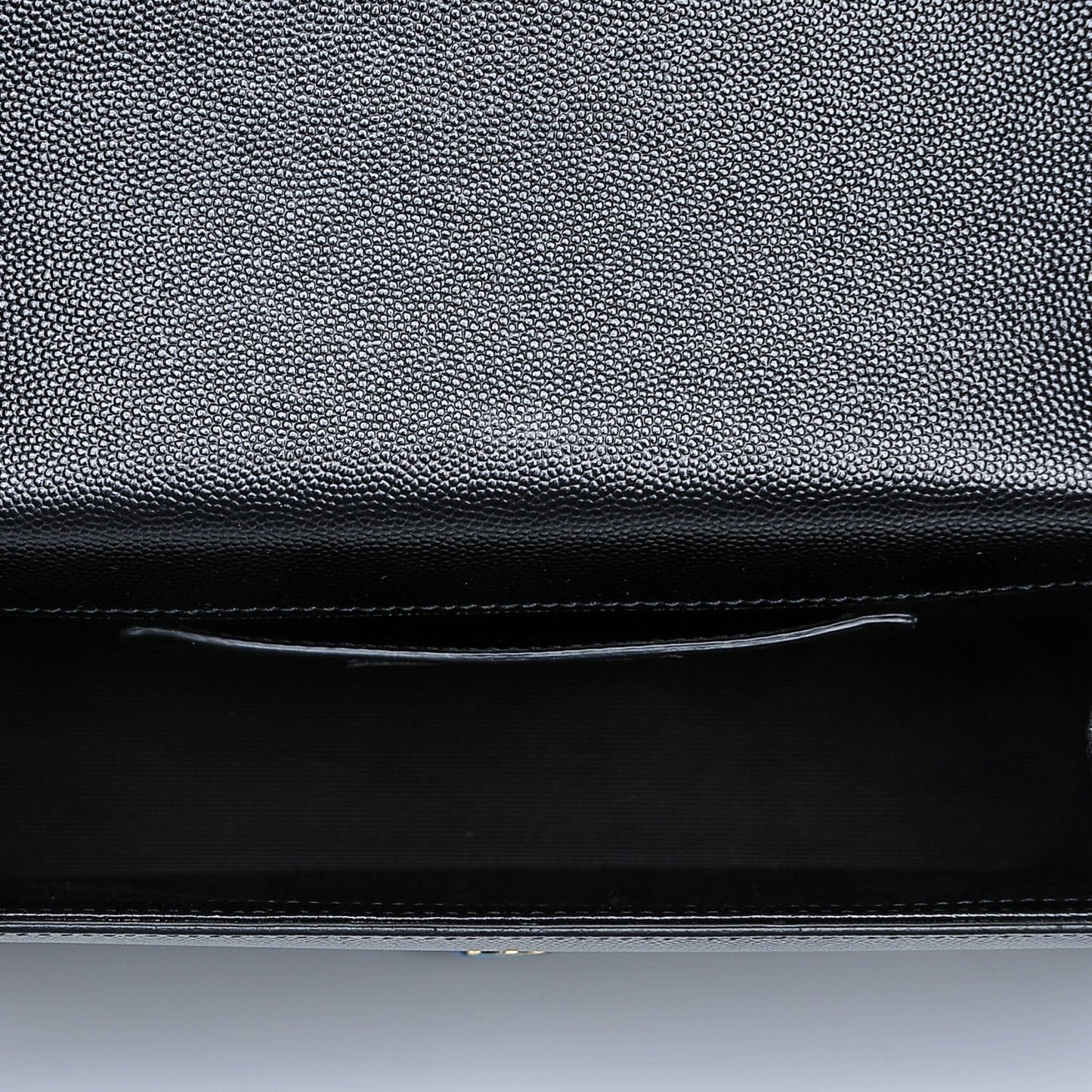 Grain De Poudre Medium Classic Monogram Kate Satchel Black