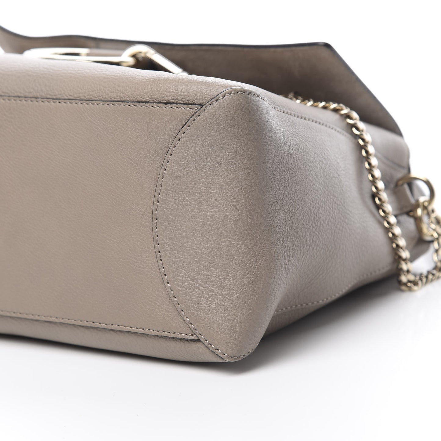 Calfskin Medium Faye Day Shoulder Bag Motty Grey