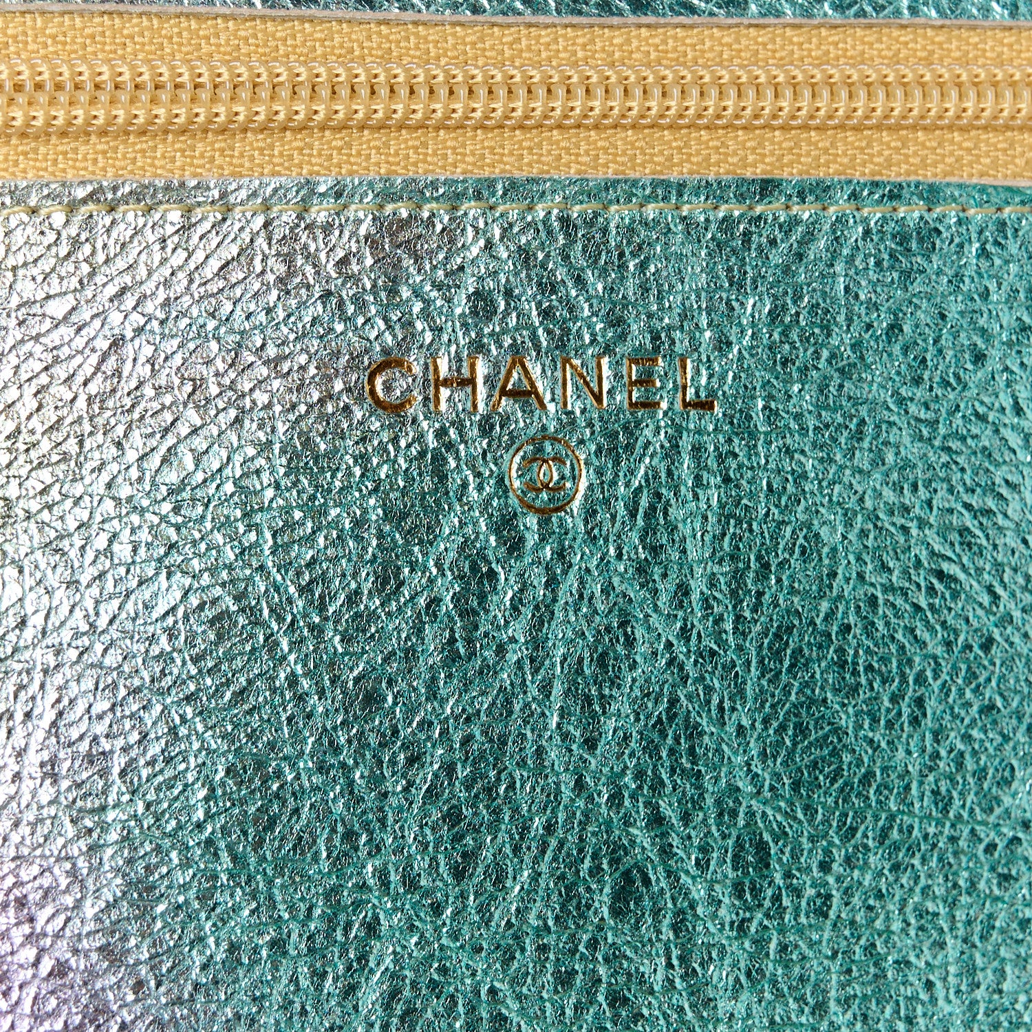Chanel Metallic Goatskin Quilted 2.55 Reissue Wallet on Chain WOC Multicolor 6 of 12