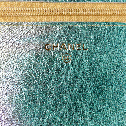 Chanel Metallic Goatskin Quilted 2.55 Reissue Wallet on Chain WOC Multicolor 6 of 12