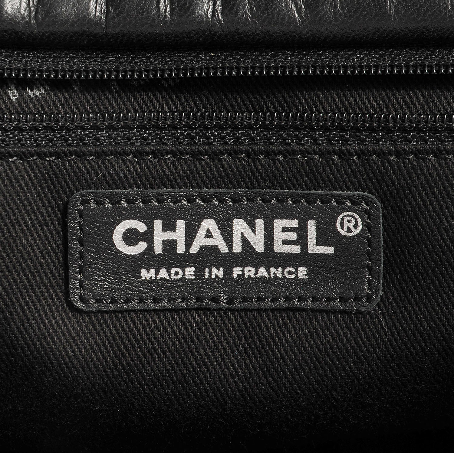 Chanel Lambskin Cells Accordion Tote Black 6 of 8