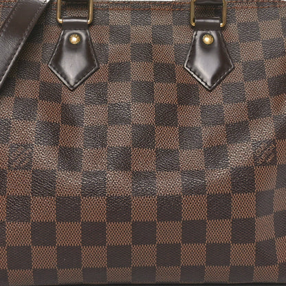Louis Vuitton Damier Ebene Speedy Bandouliere 25 7 of 9