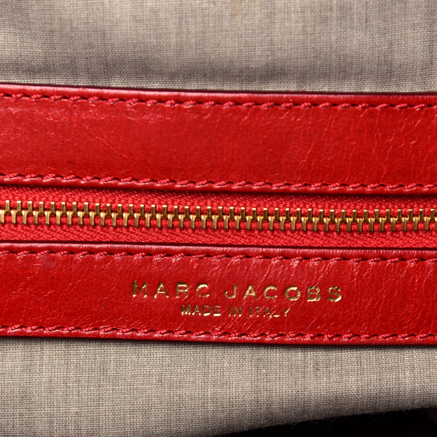 Calfskin Patchwork Stam Red