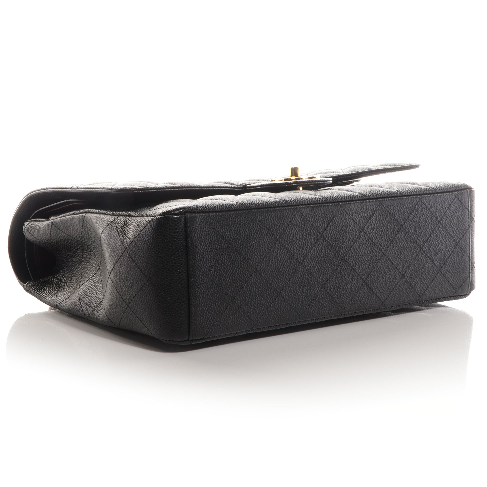 Chanel Caviar Quilted Maxi Double Flap Black 5 of 9