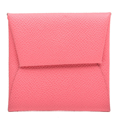 Hermes Epsom Bastia Coin Purse Rose Azalee 1 of 8