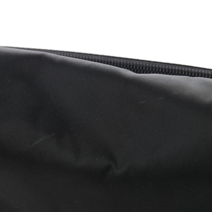 Prada Tessuto Nylon Saffiano Messenger Bag Black 12 of 14