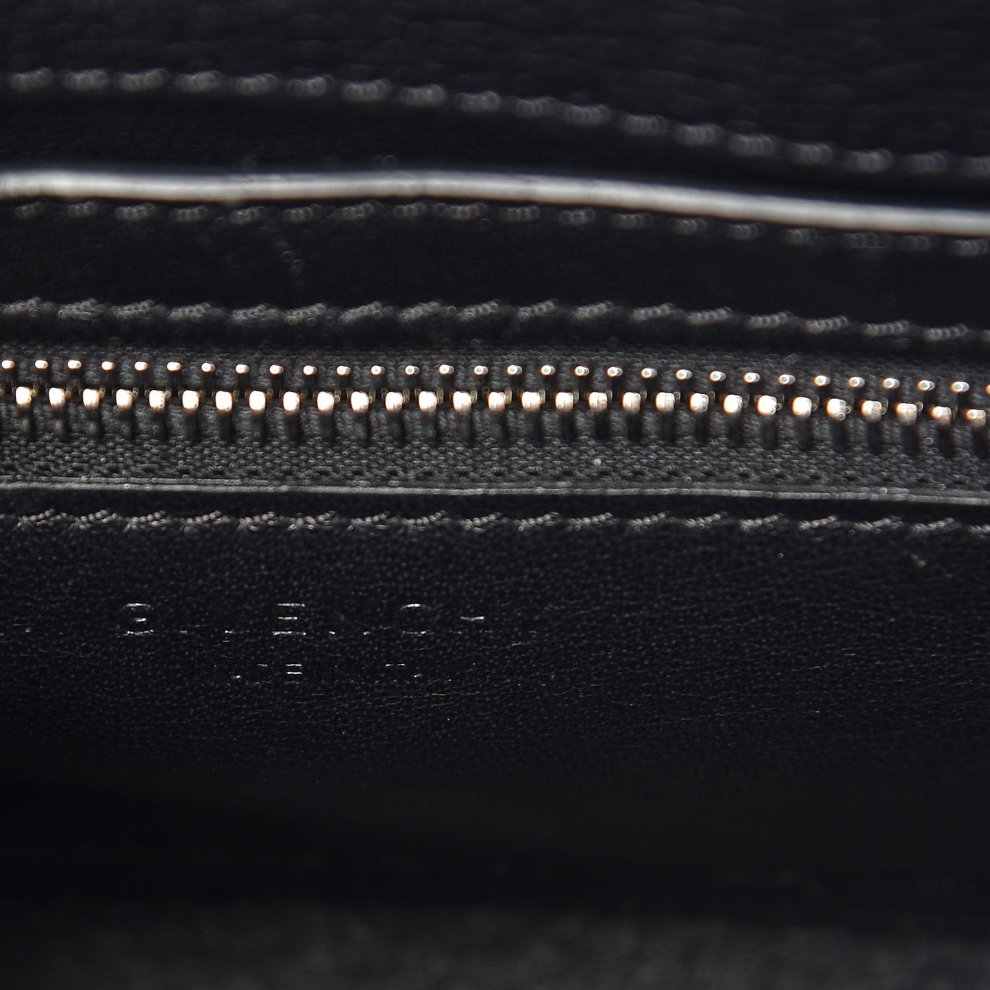 Grained Calfskin Mini Horizon Satchel Black