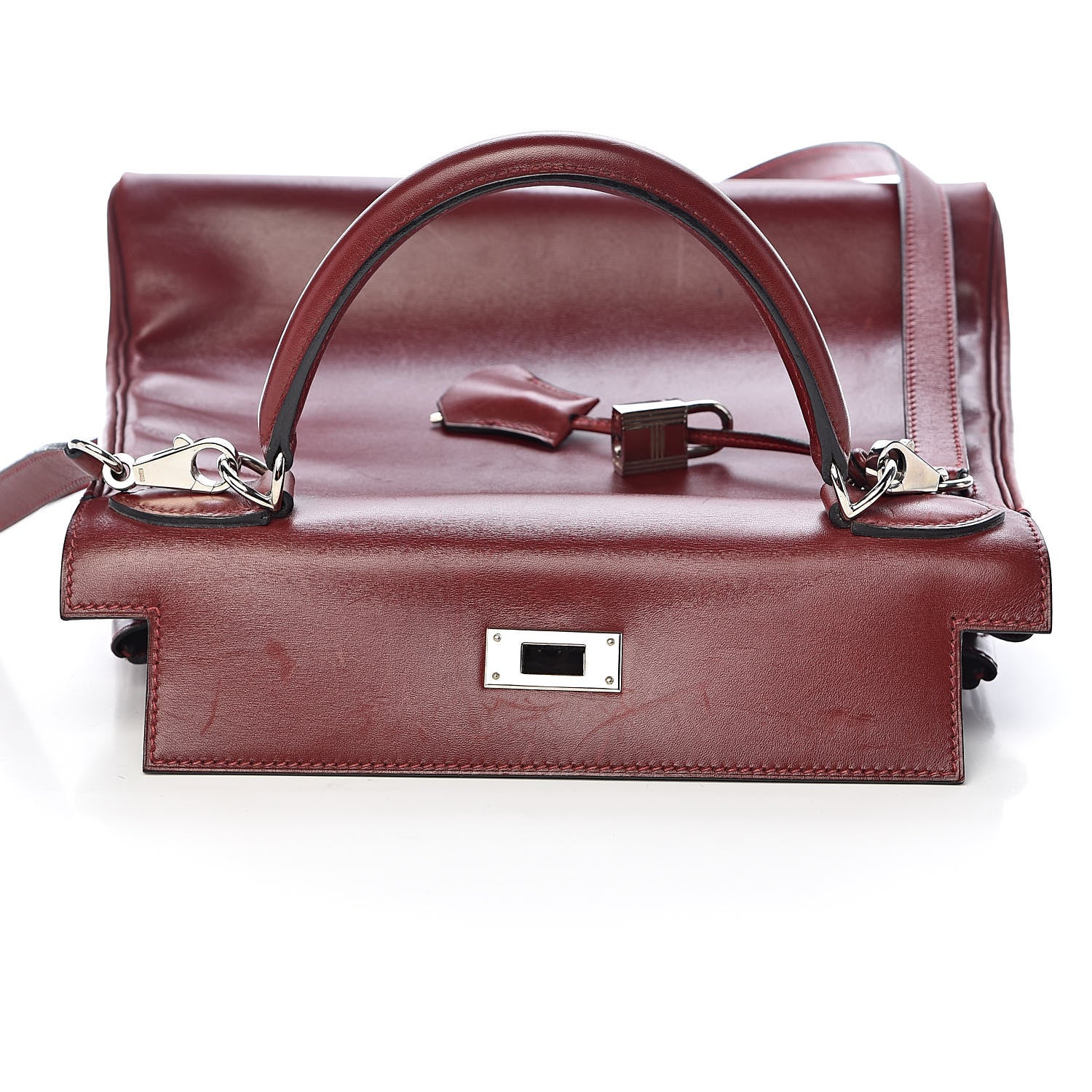 Hermes Box Kelly Retourne 28 Rouge H 20 of 48