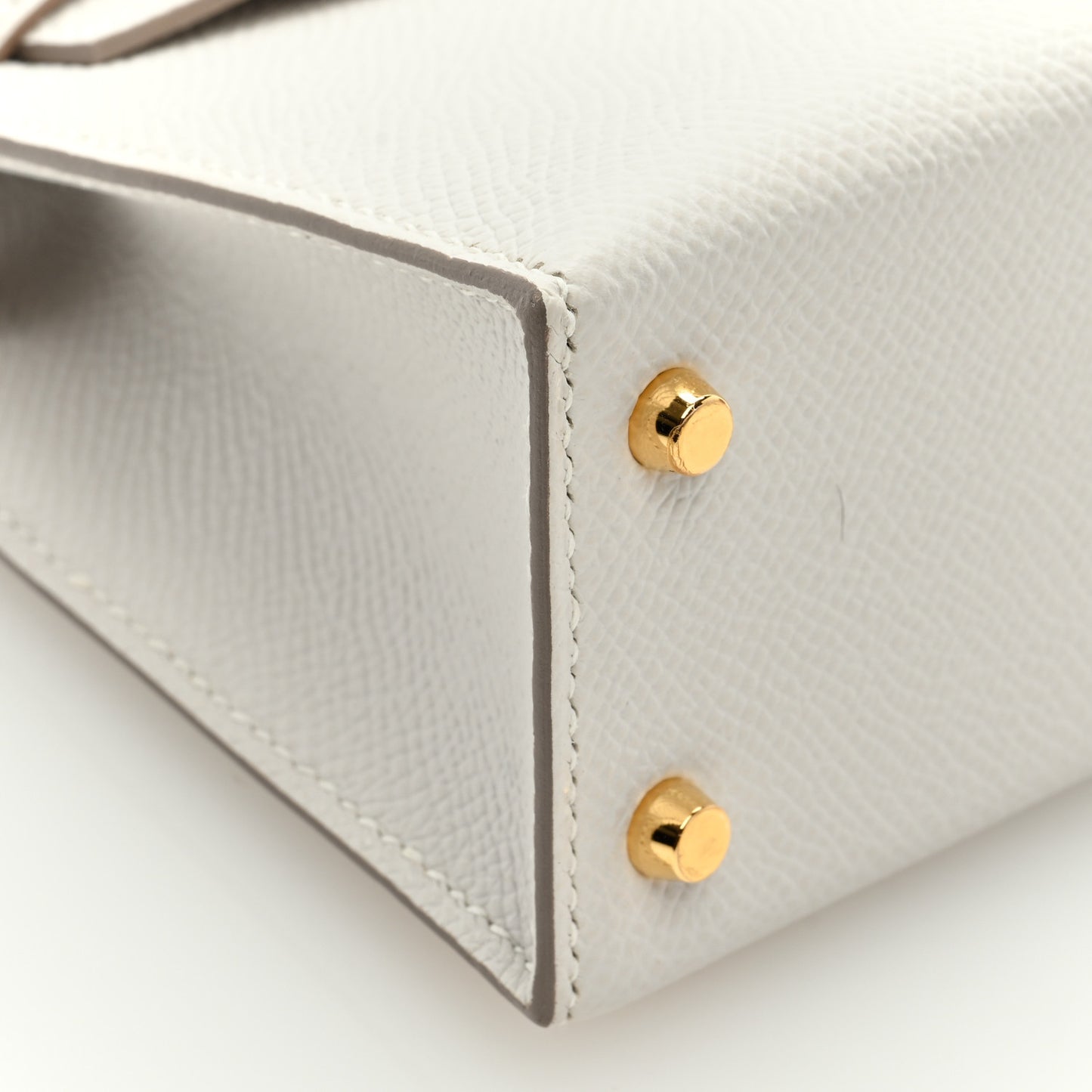 Epsom Mini Kelly Sellier 20 Gris Pale