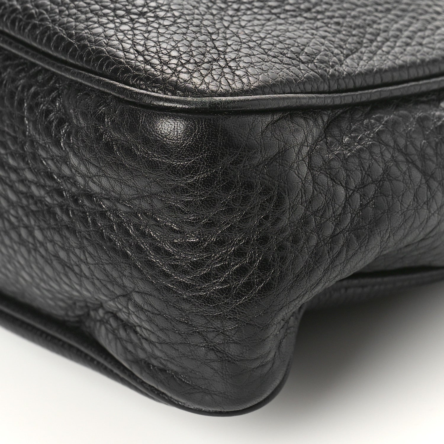 Gucci Pebbled Calfskin Small Soho Bowler Black 8 of 11