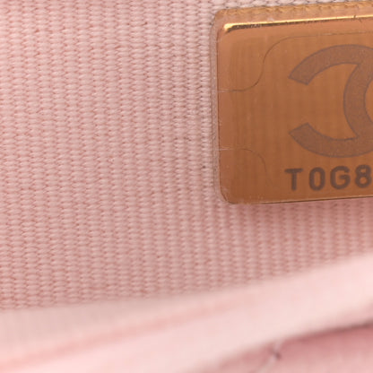 Chanel Caviar Quilted Wallet on Chain WOC Light Pink 8 of 12