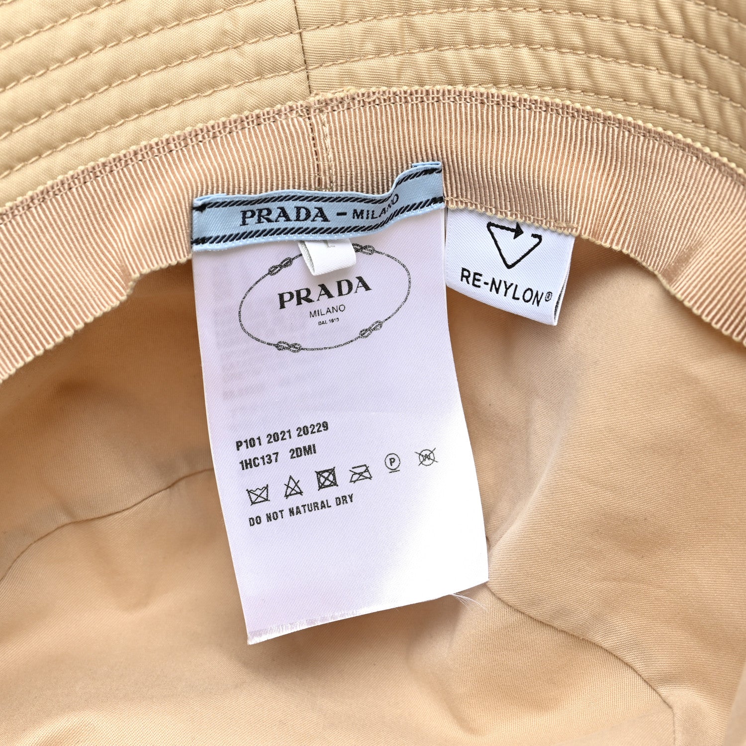 Prada Re-Nylon Bucket Hat L Cammeo 8 of 8