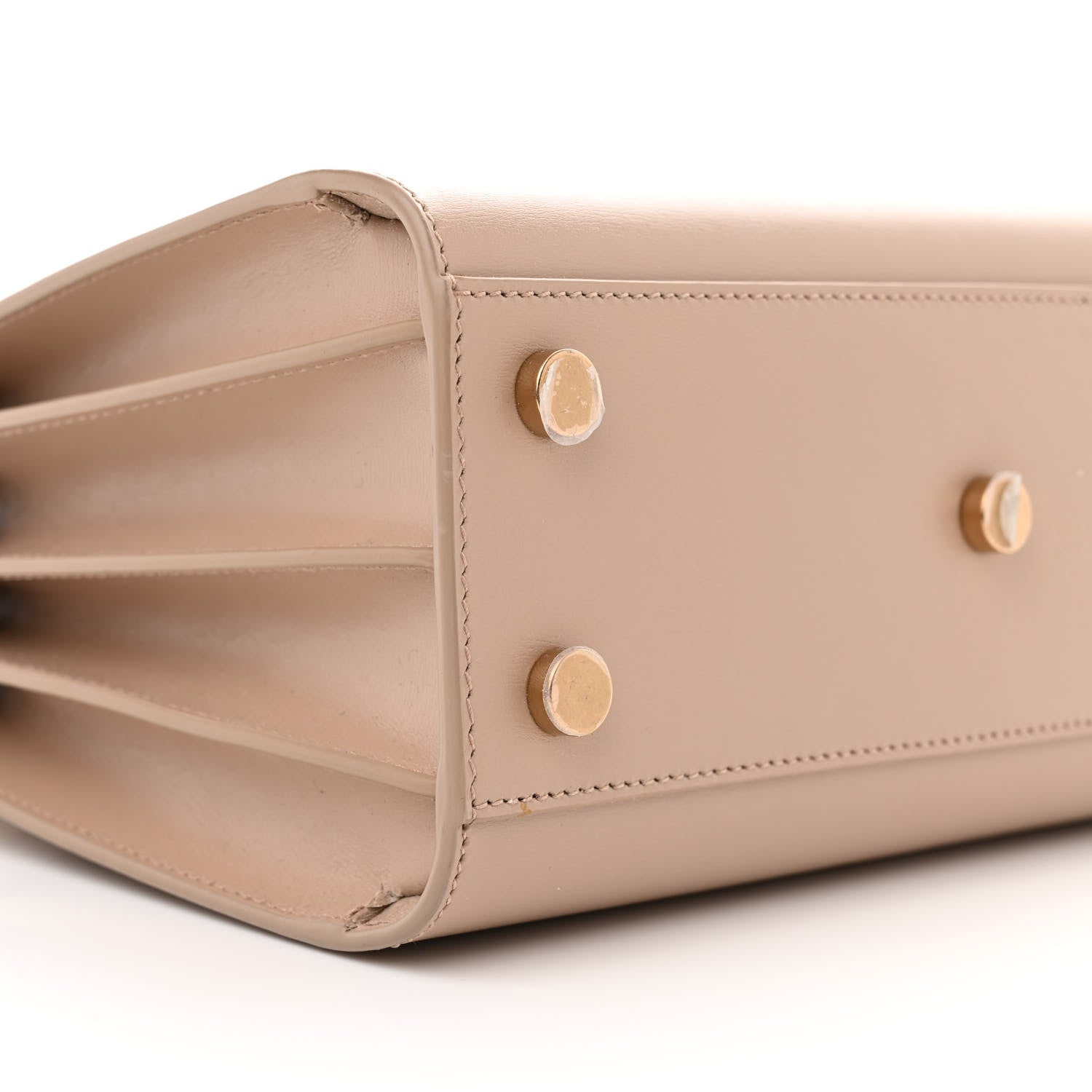 Saint Laurent Calfskin Nano Sac De Jour Beige 9 of 10