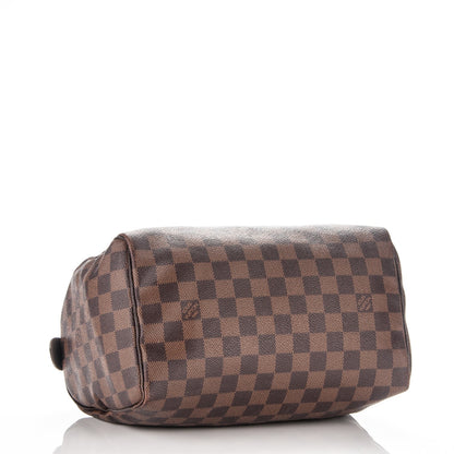 Louis Vuitton Damier Ebene Speedy 25 4 of 9