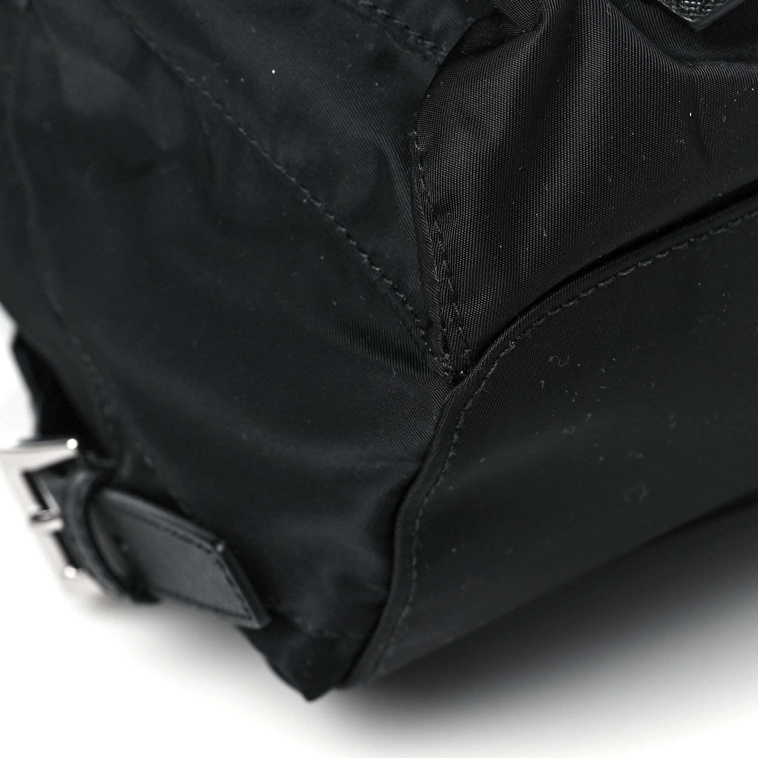 Prada Re-Nylon Saffiano Medium Backpack Black 8 of 9