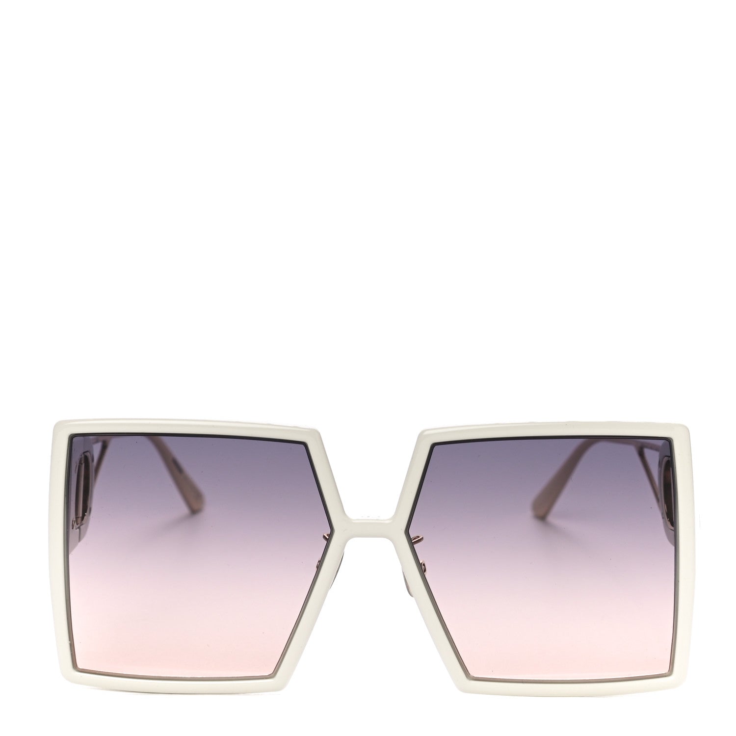 Christian Dior Square 30 Montaigne Sunglasses White 4 of 8