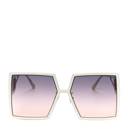 Christian Dior Square 30 Montaigne Sunglasses White 4 of 8