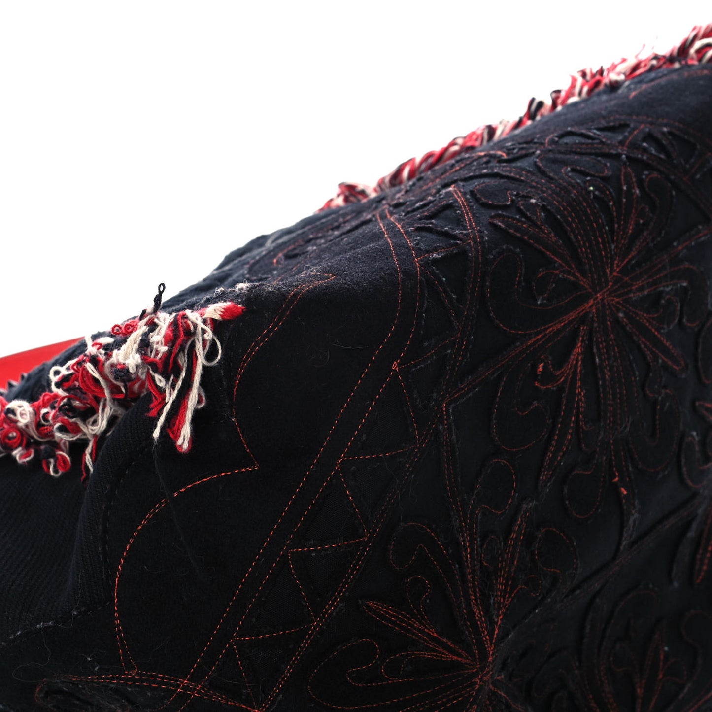 Cotton Embroidered Portugaba Black