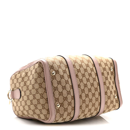 Gucci Monogram Medium Joy Boston Light Pink 4 of 11