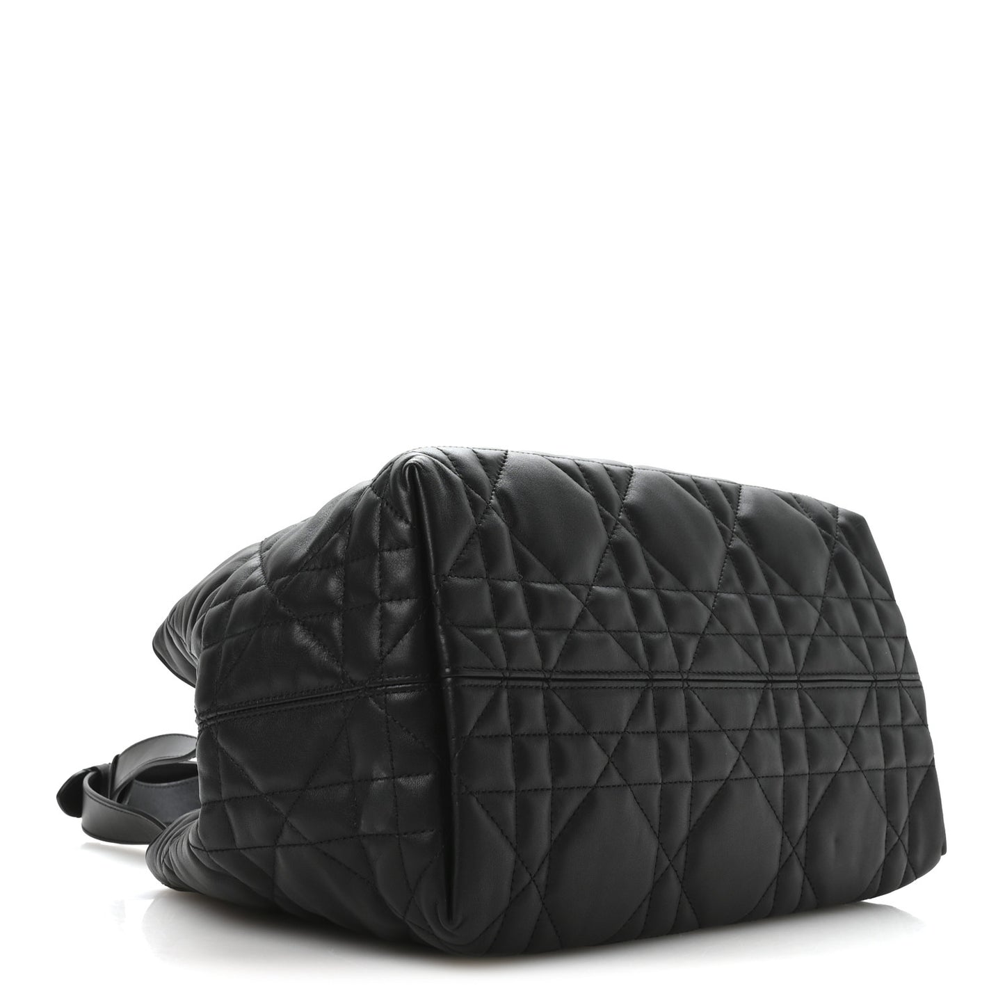 Calfskin Macrocannage Medium Toujours Black