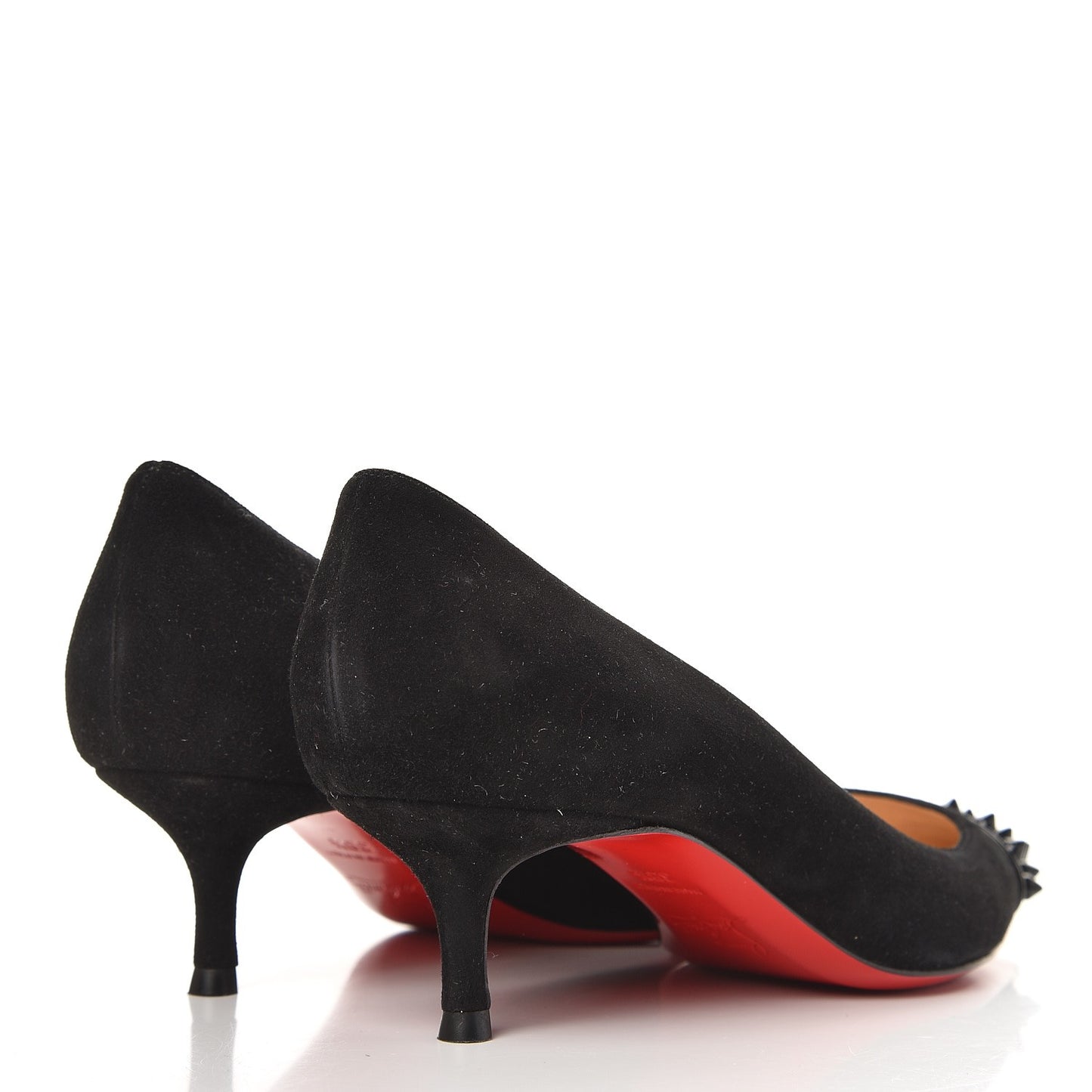Suede Patent Geo 45 Pumps 38.5 Black