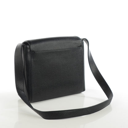 Chanel Caviar Flap Shoulder Bag Black 3 of 9