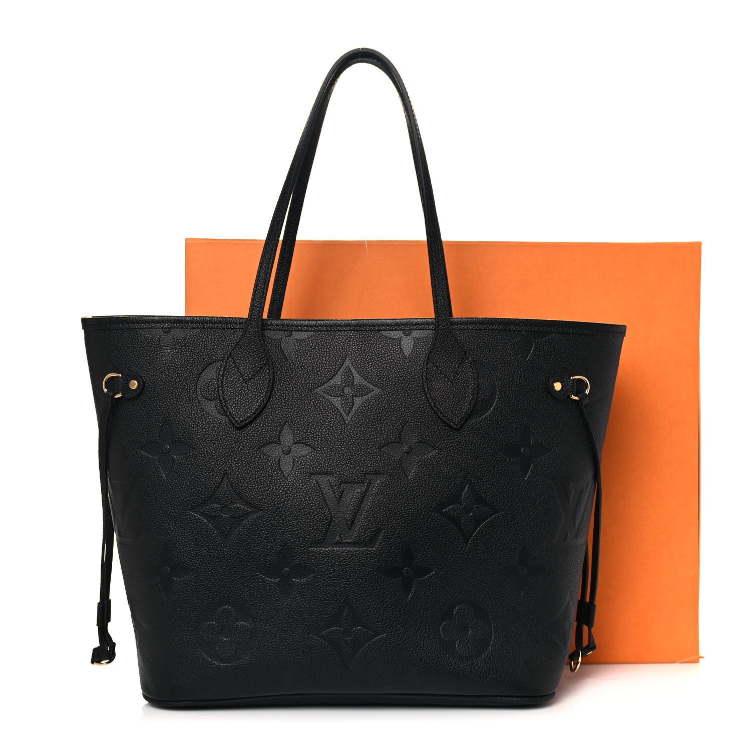 Louis Vuitton Empreinte Monogram Giant Neverfull MM Black 14 of 14