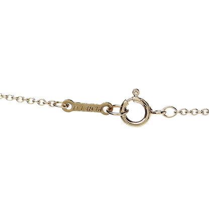 Tiffany 18K Yellow Gold 12mm Elsa Peretti Bean Pendant Necklace 6 of 7