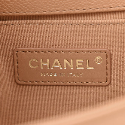 Chanel Caviar Quilted Small Boy Flap Brown 7 of 11