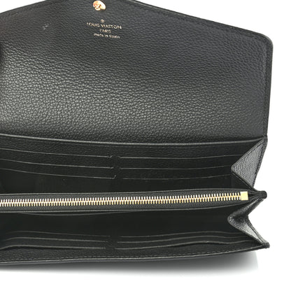 Louis Vuitton Empreinte Sarah Wallet NM Black 5 of 8