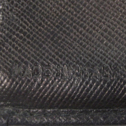 Prada Saffiano Small Flap Wallet Black 8 of 9
