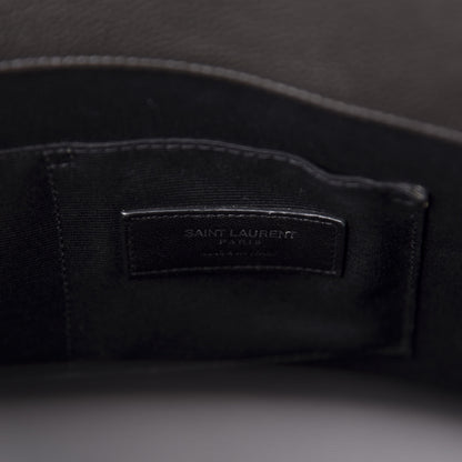 Saint Laurent Grained Calfskin Baby Sac De Jour Black 18 of 20
