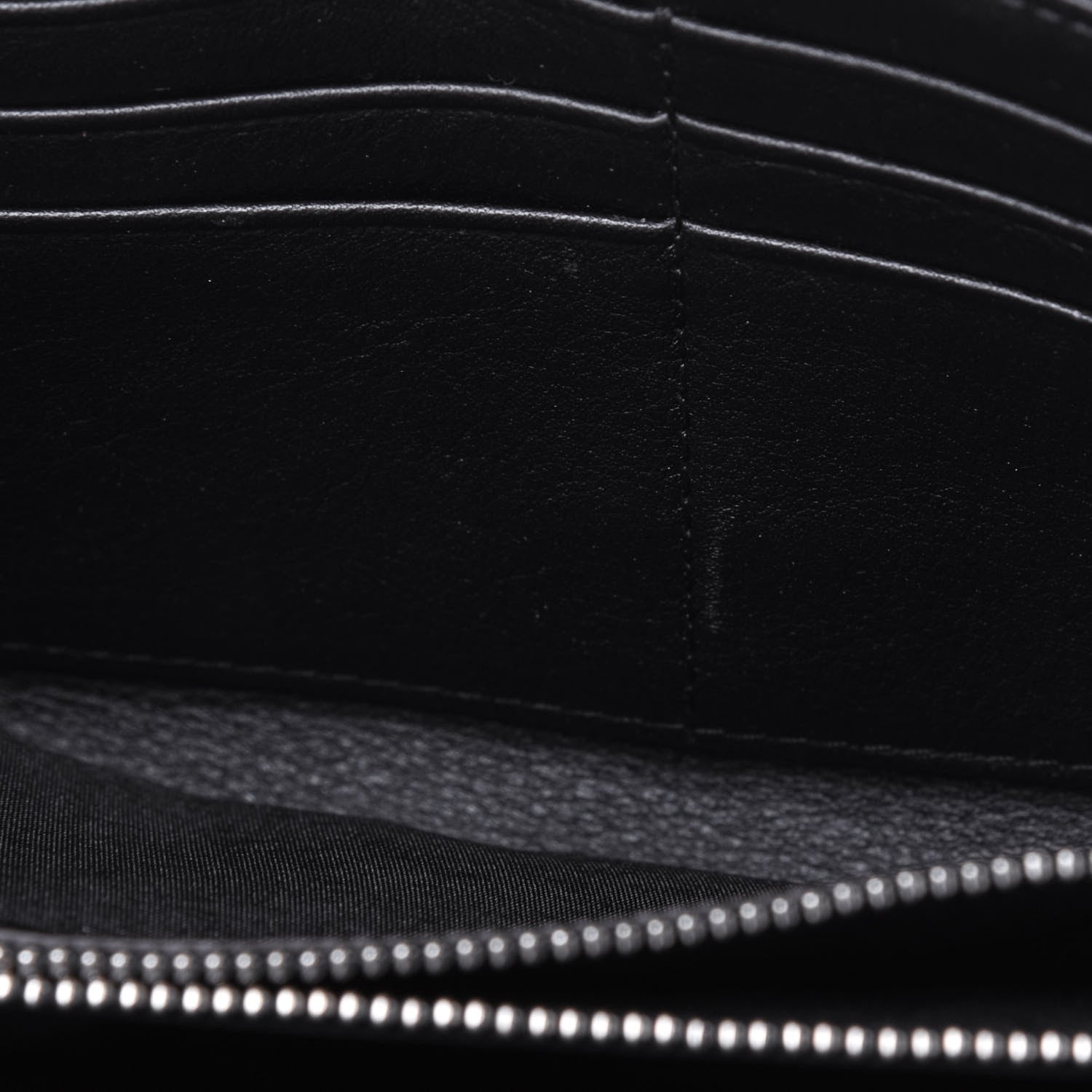 MCM Calfskin Ottomar Large Patricia Wallet On Chain Black 8 of 12